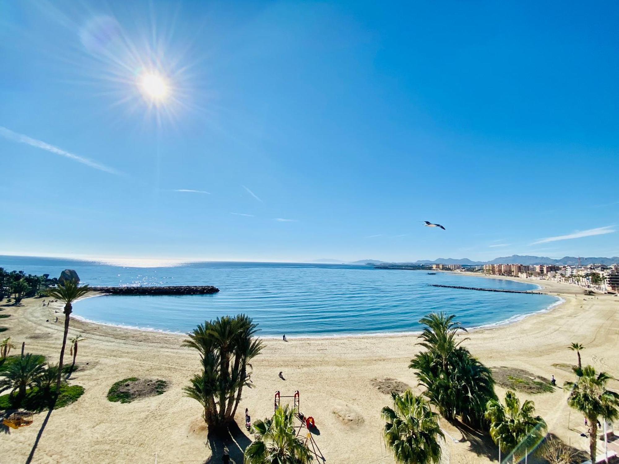 Casa Playa Colonia Aguilas *Vistas Al Mediterraneo Bagian luar foto